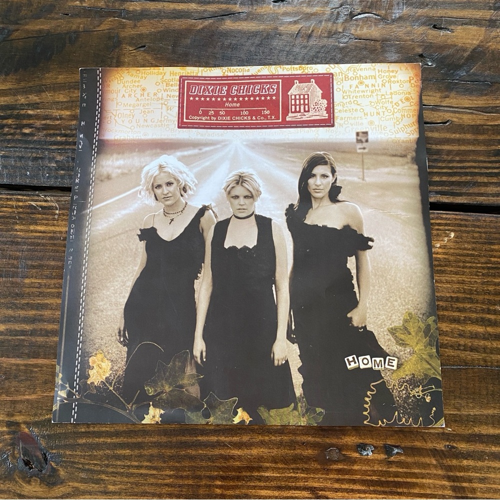 Dixie Chicks The Chicks country music Home album promotional 2-sided poster 12”